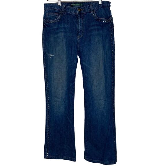 Ralph Lauren bootcut jeans size 10 - Picture 1 of 6
